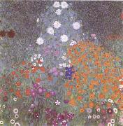 Gustav Klimt Flower Garden (mk09) oil